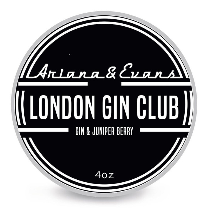 ARIANA & EVANS SHAVING CREAM LONDON GIN CLUB 118ML