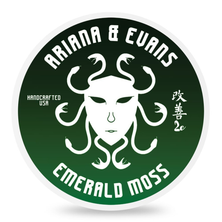 ARIANA & EVANS SHAVING SOAP EMERALD MOSS K2E 118ML