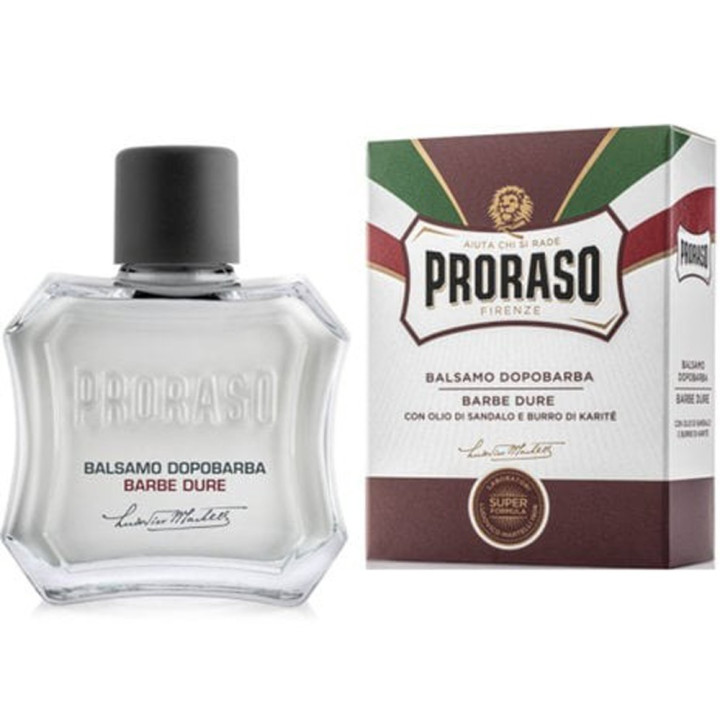 PRORASO RED NOURISHING AFTERSHAVE BALM 100 ML