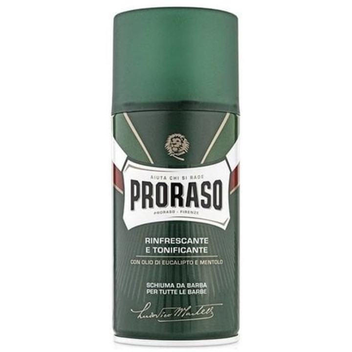 PRORASO GREEN REFRESHING SHAVING FOAM 300 ML