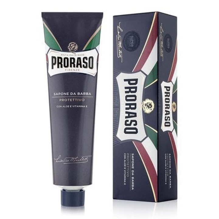 PRORASO BLUE PROTECTIVE SHAVING CREAM 150 ML