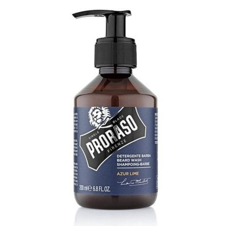 PRORASO BEARD WASH AZUR LIME 200 ML