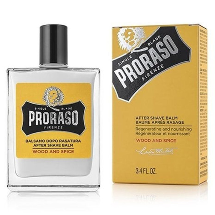 PRORASO AFTERSHAVE BALM WOOD & SPICE 100 ML