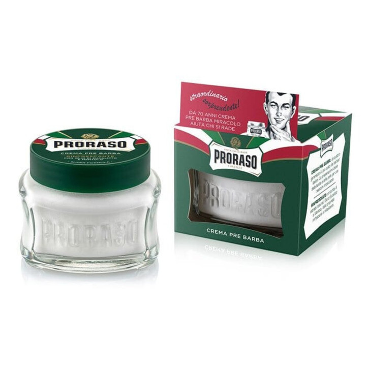 PRORASO GREEN REFRESHING PRE-SHAVE CREAM 100 ML