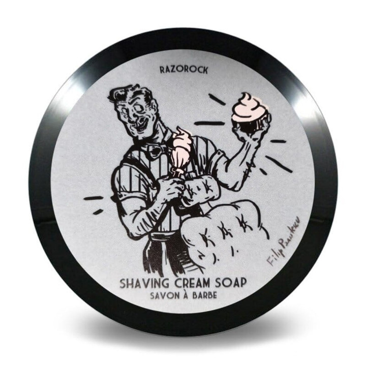 RAZOROCK SHAVING CREAM BLUE BARBERSHOP 150ML