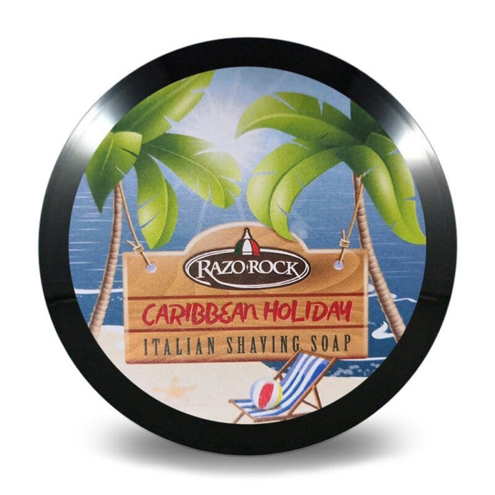 RAZOROCK SHAVING CREAM CARIBBEAN HOLIDAY 150ML
