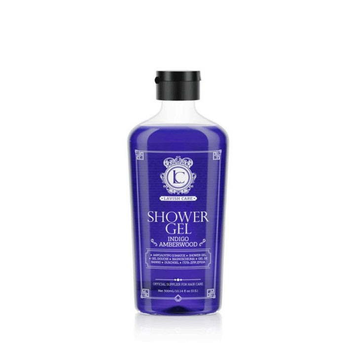 LAVISE HAIR CARE SHOWER GEL INDIGO AMBERWOOD 300ML