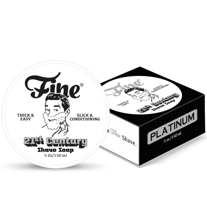 FINE PLATINUM SHAVING SOAP 150ML