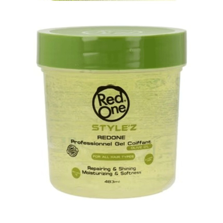 RED ONE OLIVE OIL FIXING GEL 483ML
