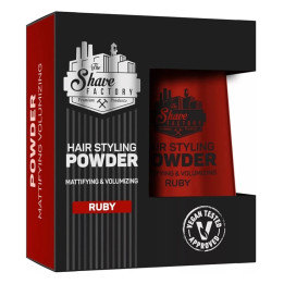 THE SHAVE FACTORY HAIR STYLING POWDER WAX RUBY 20G