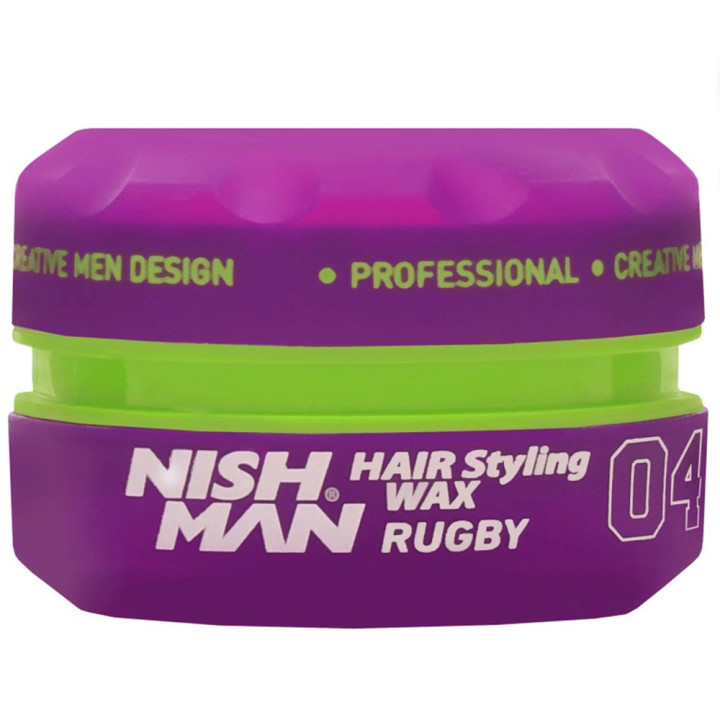NISHMAN HAIR WAX 04 RUGBY WATER-BASED POMADE 150ML