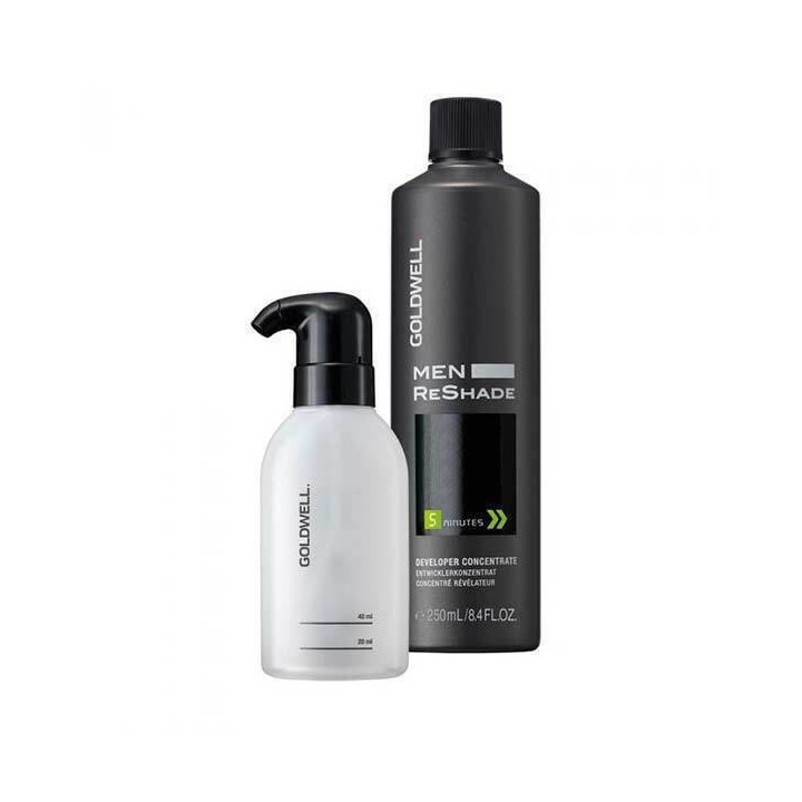 GOLDWELL MEN RESHADE LOTION  APPLICATOR HAIR COLOR ACTIVATOR 250 ML