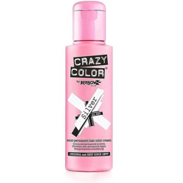 CRAZY COLOR SEMI PERMANENT HAIR DYE  NO.27 SILVER 100 ML