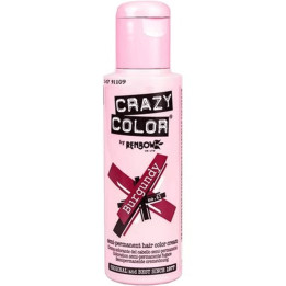 CRAZY COLOR SEMI PERMANENT HAIR DYE  NO.61 BURGUNDY 100 ML