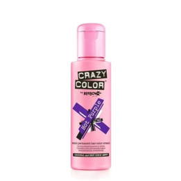 CRAZY COLOR SEMI PERMANENT HAIR DYE  NO.62 HOT PURPLE 100 ML