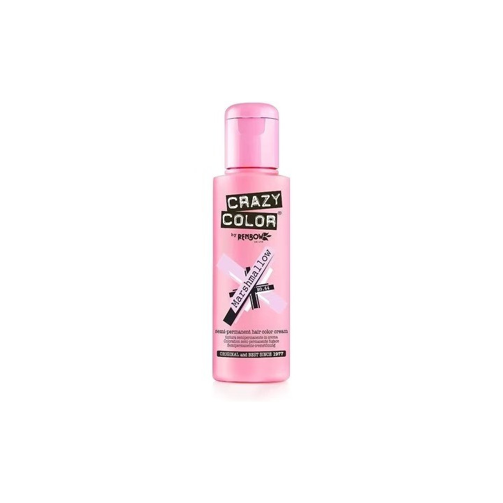 CRAZY COLOR SEMI PERMANENT HAIR DYE NO.64 MARSHMALLOW 100 ML