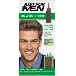 JUST FOR MEN  H30 LIGHT MEDIUM BROWN 66ML