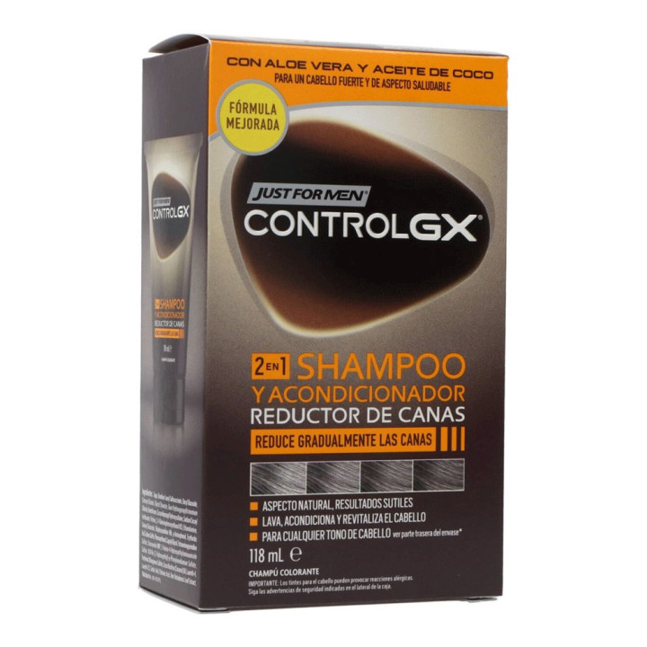 JUST FOR MEN CONTROLGX 2 IN 1 SHAMPOO 118 ML