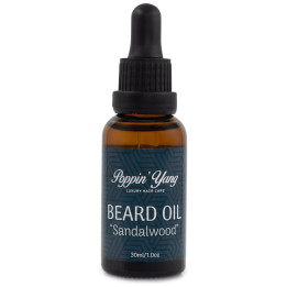 POPPIN YANG BEARD OIL SANDALWOOD 30ML