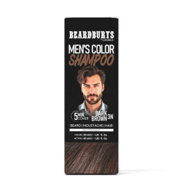 BEARDBURYS COLOR SHAMPOO DARK BROWN
