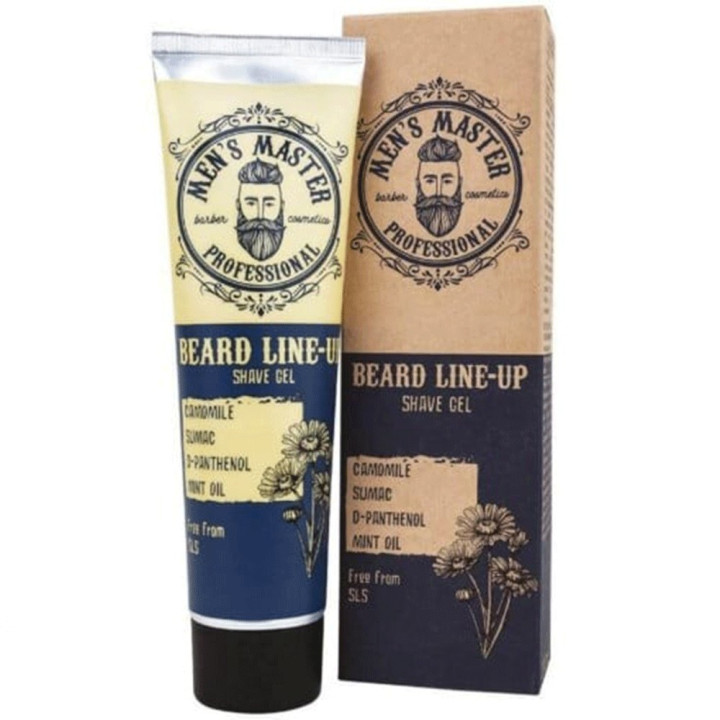 MEN'S MASTER PROFESSIONAL BEARD LINE UP SHAVING GEL 100ML