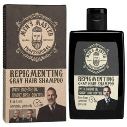 MEN'S MASTER PROFESSIONAL REPIGMENTING GRAY HAIR SHAMPOO 120ML