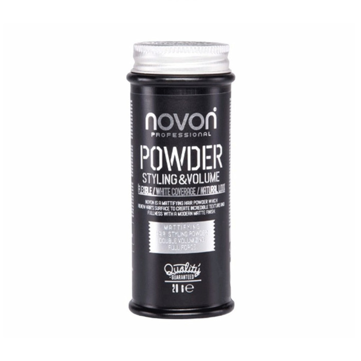 NOVON POLVO VOLUMINIZADOR MATE CUBRE CANAS 20 GR