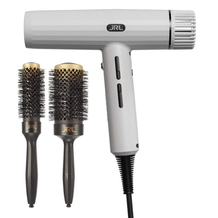 JRL HAIR DRYER FORTE PRO GHOST WITH TWO BRUSHES