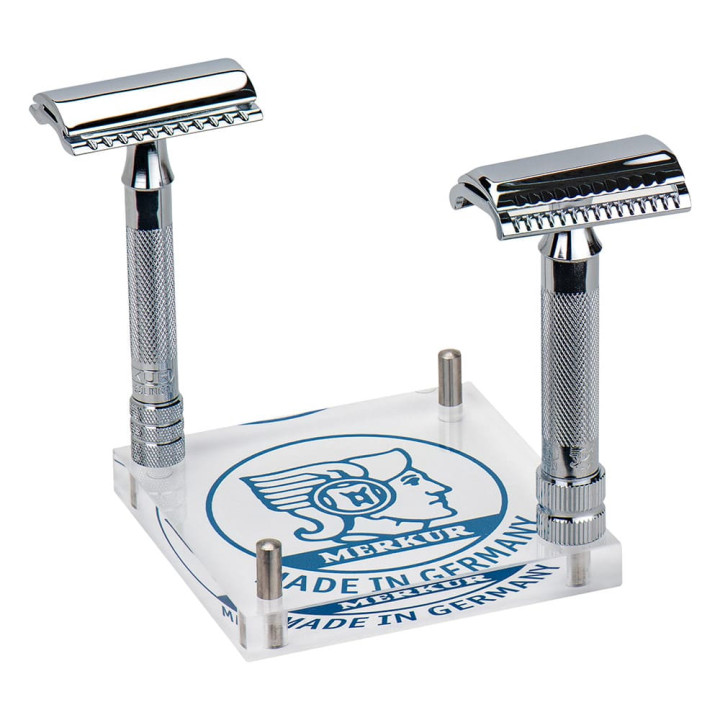 MERKUR SAFETY RAZOR STAND PLEXIGLASS 4 SLOTS