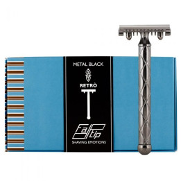 FATIP SAFETY RAZOR METAL BLACK RETRO
