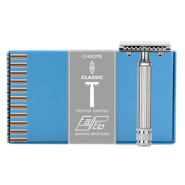 FATIP SAFETY RAZOR CHROME LARGE GENTLE HEAD