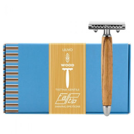 FATIP SAFETY RAZOR OLIVE WOOD GENTILE HEAD