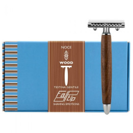 FATIP SAFETY RAZOR WALNUT WOOD GENTILE HEAD