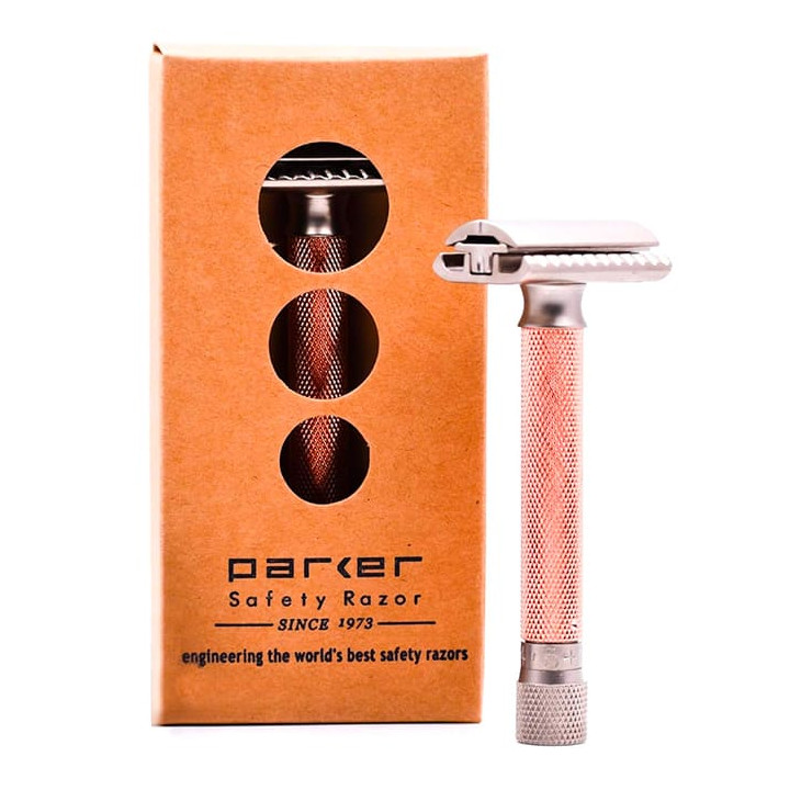 PARKER SAFETY RAZOR VARIANT ADJUSTABLE ROSEGOLD VERSION