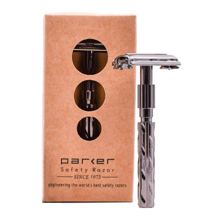 PARKER SAFETY RAZOR 22R BUTTERFLY OPENING