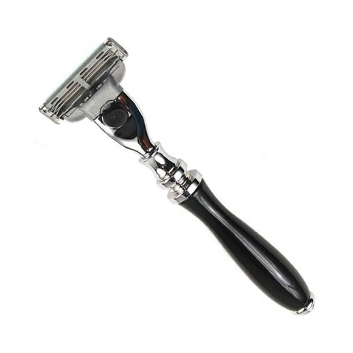 PARKER SAFETY RAZOR MACH 3 BLACK HANDLE