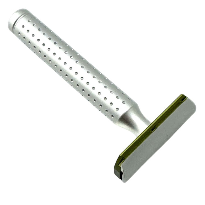 PARKER SAFETY RAZOR CLOSED COMB AEROSHAVE ALUMINUM S
