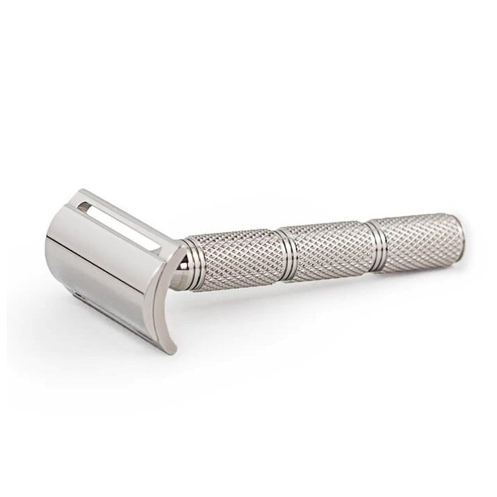 RAZOROCK SAFETY RAZOR BBS STAINLESS STEEL