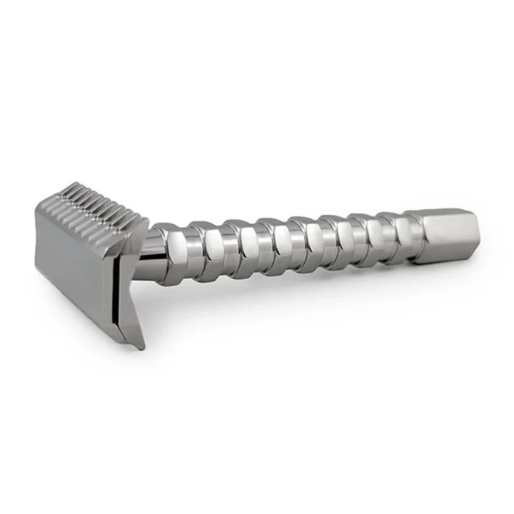 RAZOROCK SAFETY RAZOR DAILY DOC OPEN COMB WITH CYBER HANDLE