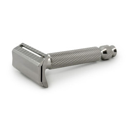 RAZOROCK SAFETY RAZOR DAILY GROOVED STANDARD WITH UFO HANDLE