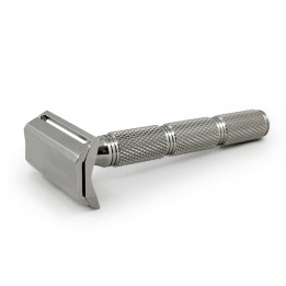 RAZOROCK SAFETY RAZOR DAILY SMOOTH PLUS WITH SUPER KNURL HANDLE