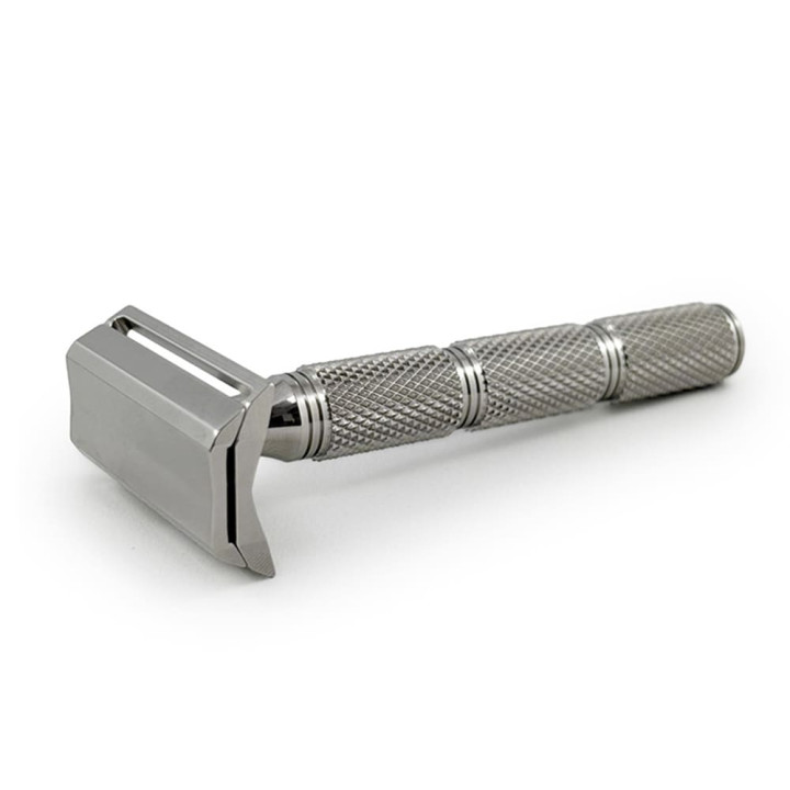 RAZOROCK SAFETY RAZOR DAILY SMOOTH PLUS WITH SUPER KNURL HANDLE