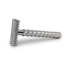 RAZOROCK SAFETY RAZOR DAILY PLUS + OPEN COMB WITH CYBER HANDLE
