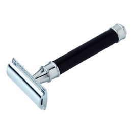 PEARL SHAVING SAFETY RAZOR A-141 BLACK HANDLE