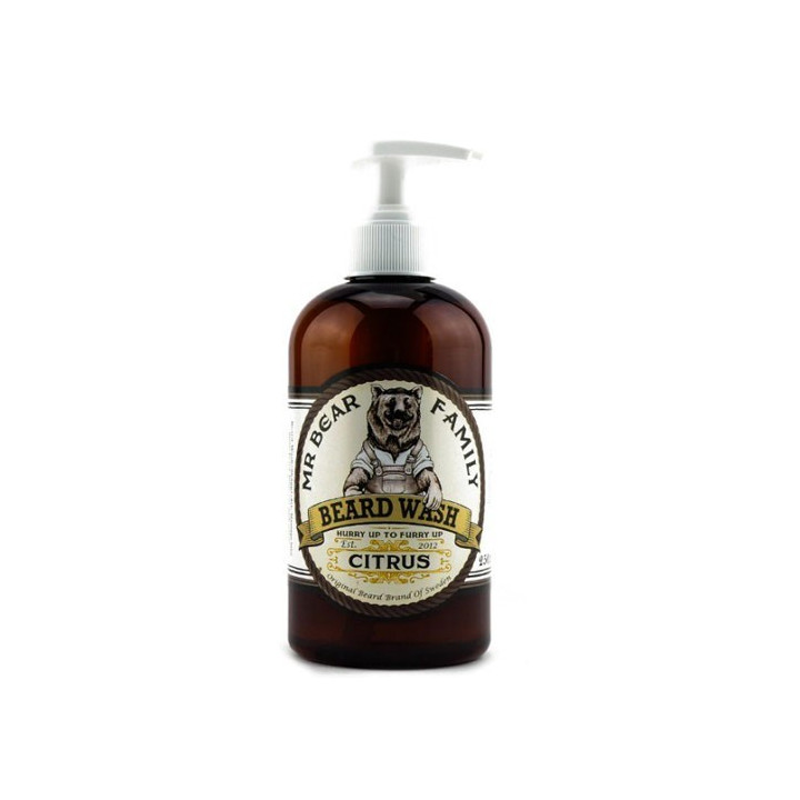 MR BEAR FAMILY BEARD WASH CITRUS 250ML