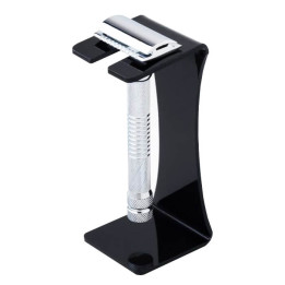 PEARL SHAVING STAND FOR SAFETY RAZOR BLACK