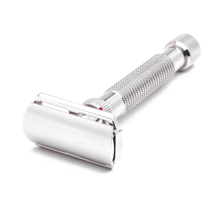 REX AMBASSADOR XL SAFETY RAZOR ADJUSTABLE STAINLESS STEEL - RSC-107