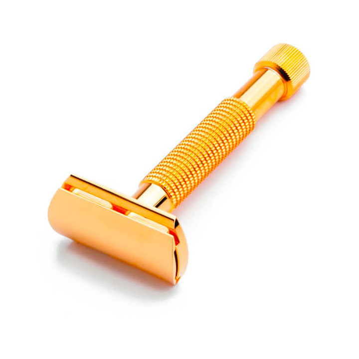 REX SAFETY RAZOR ENVOY XL DELUXE GOLD - RSC-108G