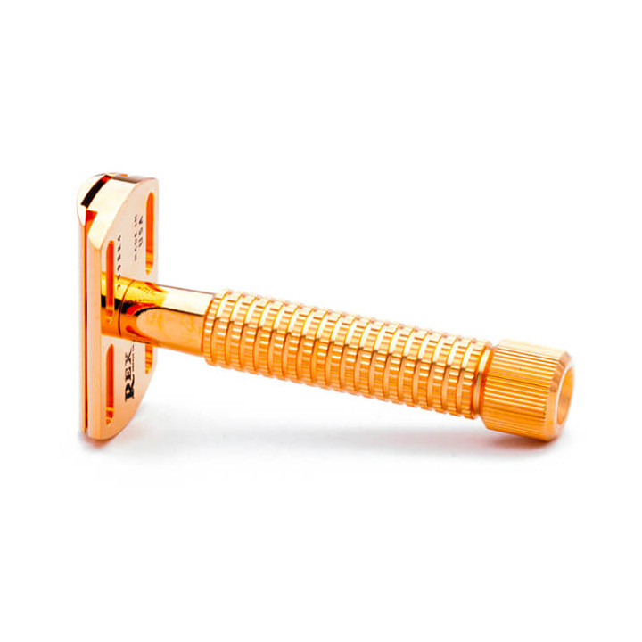 REX SAFETY RAZOR ENVOY DELUXE GOLD - RSC-104G