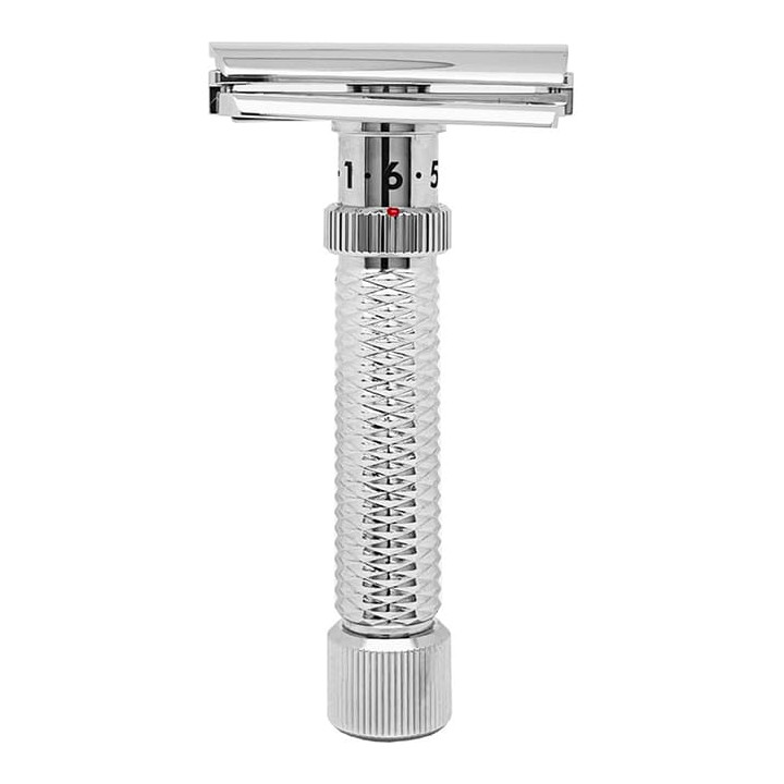 REX ADJUSTABLE SAFETY RAZOR SLANT KONSUL POLISHED-109P